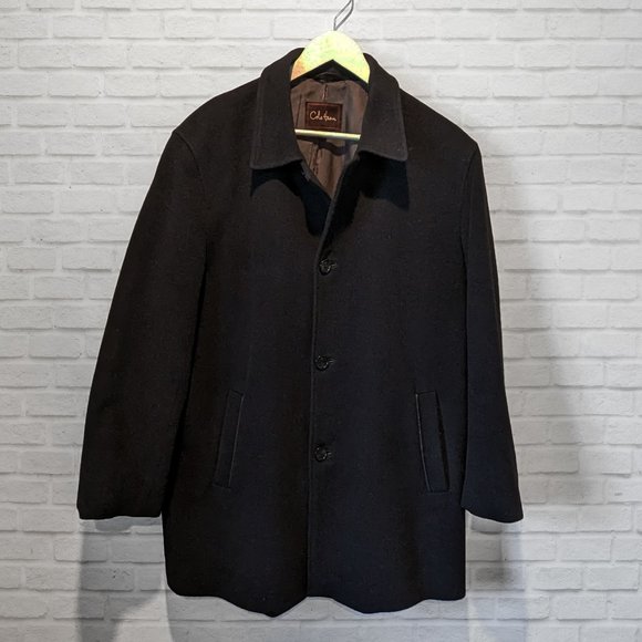 Cole Haan Men's Wool Coat - Picture 1 of 2